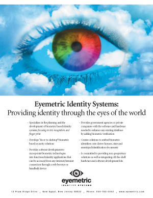 Eymetric Identity Systems